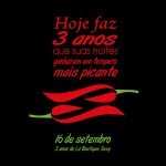 3 anos mais "picantes"