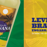 Criação de Rótulo para bebidas – Licor de Banana