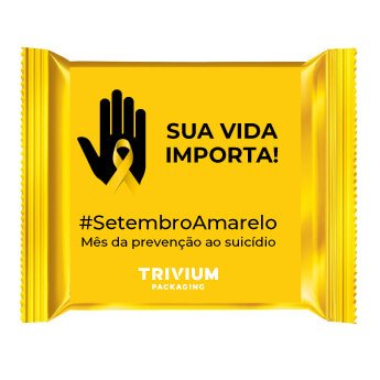 Trivium - Setembro Amarelo - Adesivo-talento