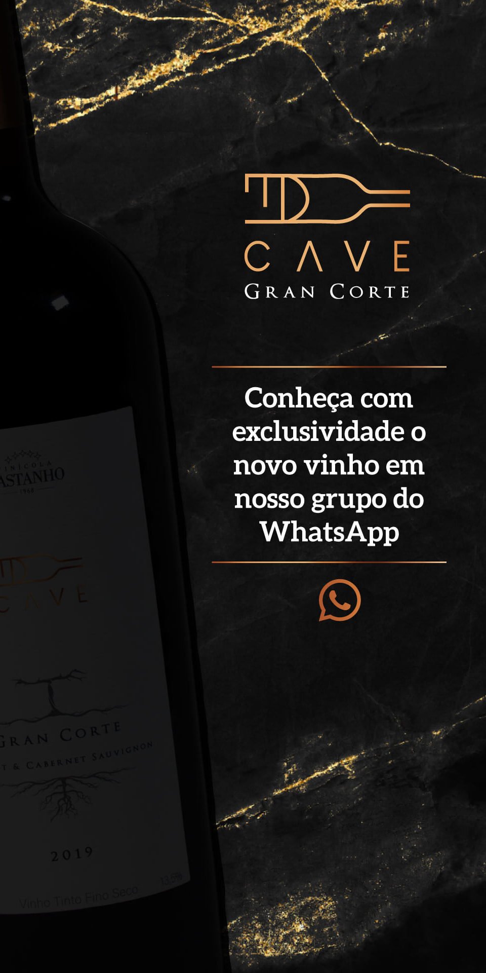 Vinícola Castanho - Cave Gran Corte - Pré-lançamento