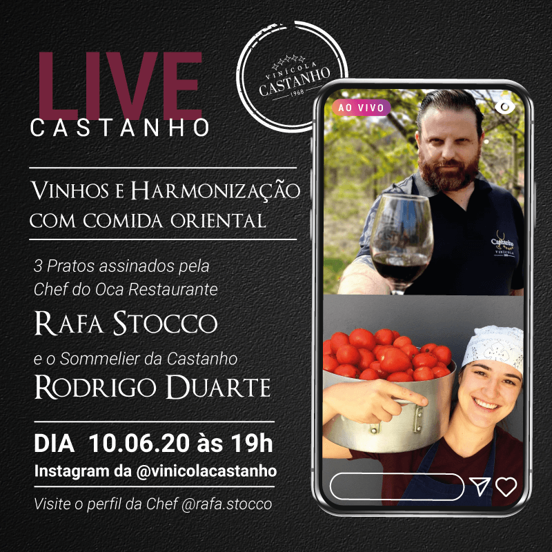 Tour do Vinho Virtual com Vinícola Castanho