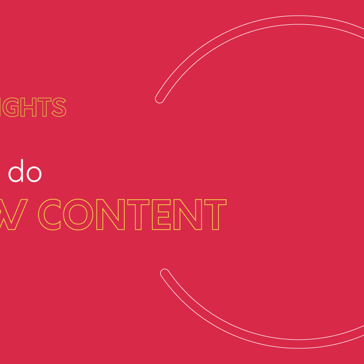 A hora do Slow content | Insights io!