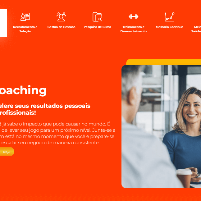 Criação de site para Coaching Wiya