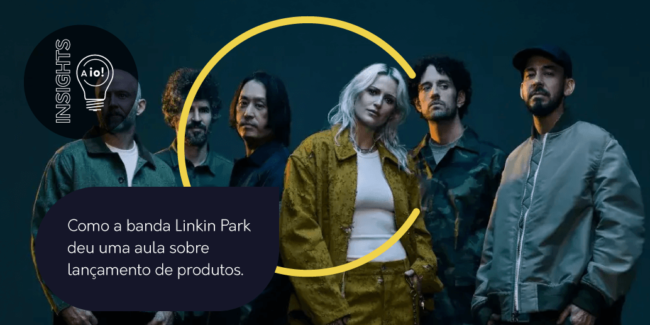 Como a banda Linkin Park deu uma aula sobre lançamento de produtos Foto da banda: https://thebizness.waffle.com.br/insight/como-o-linkin-park-deu-uma-aula-sobre-lancamento-de-produtos