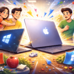 A Apple lançou um notebook… e uma indireta 🚨
