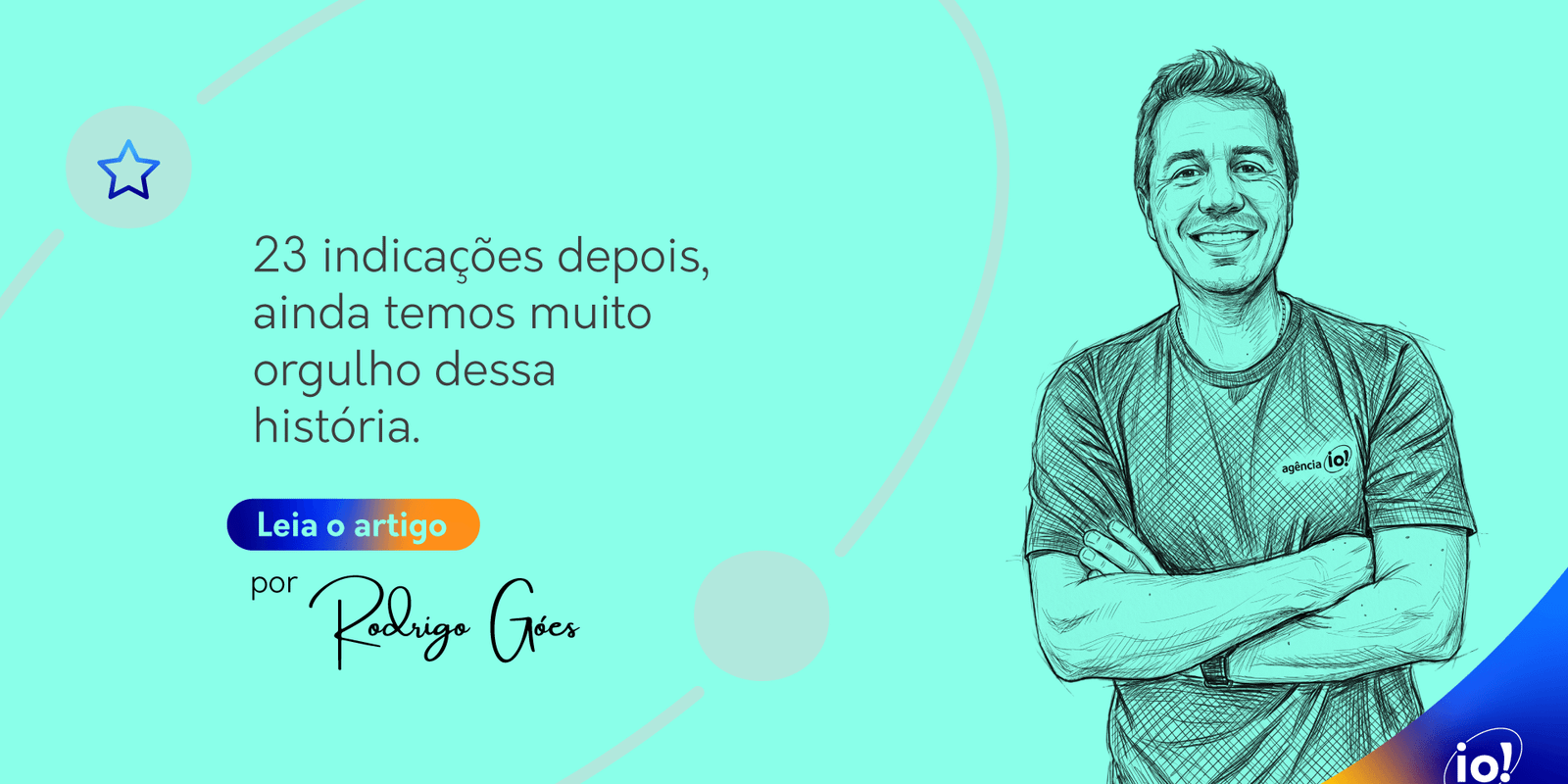 23 indicações depois, ainda temos muito orgulho dessa história